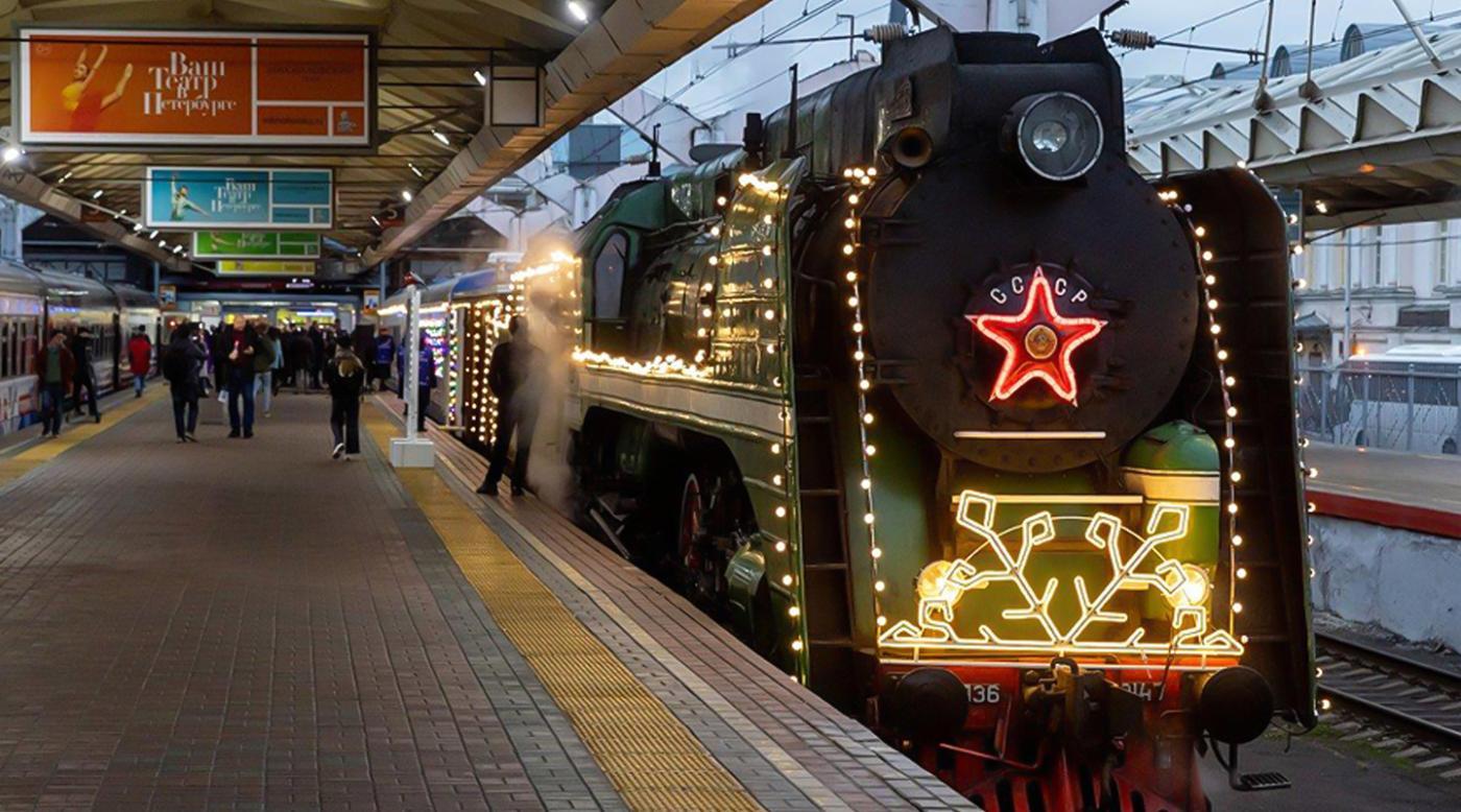 Стала известна дата прибытия поезда Деда Мороза в Мурманск